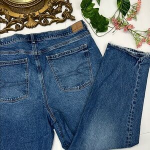 American Eagle Super Hi Rise Straight Jeans sue 20 Short Stretch